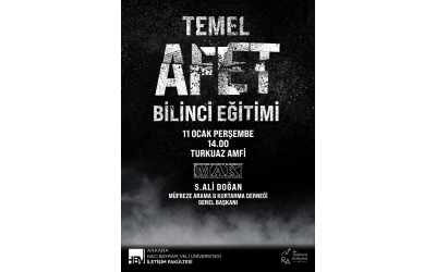 MAK - Hacı Bayram Veli Üniversitesi İletişim Fakültesi Eğitim Semineri